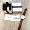 Used Calvin Klein Men's Watch, Brown, With Box, Authentic