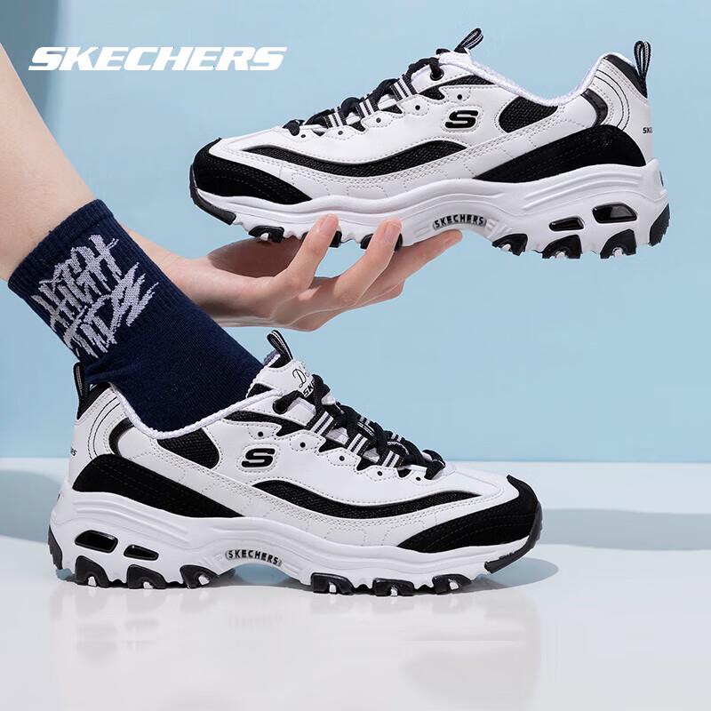 Skechers Women's Platform Cushioned Casual Shoes 896121-WBK