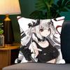 Mudrock Game A-Arknights Pillow Case Fashion Square Pillowcase Bedroom Sofa Room Ins Decoration Leisure