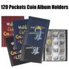 120 Pockets Coins Collector Coin Holder Albums Mini Penny Coin Storage Bag Gifts Coin Album Book Collecting Money Organizer