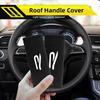 Suede Car Roof Door Pull Handle Protective Cover Soft and Comfortable For VW Scirocco Jetta Beetle Golf Passat Polo Tiguan ge2