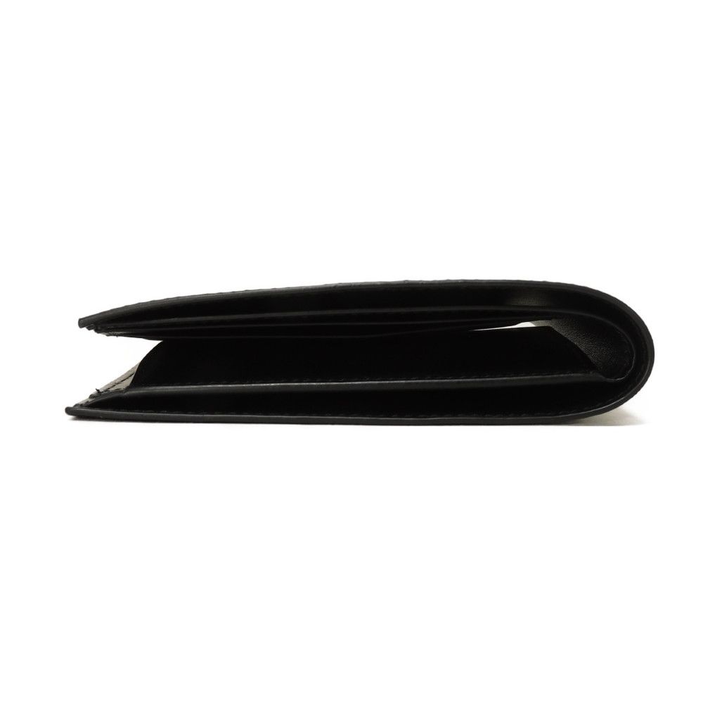 Used 9896 Bifold Wallet 661329 7941 Current RFID coin purse Unused New logo Black Men's from Japan AUTHENTIC