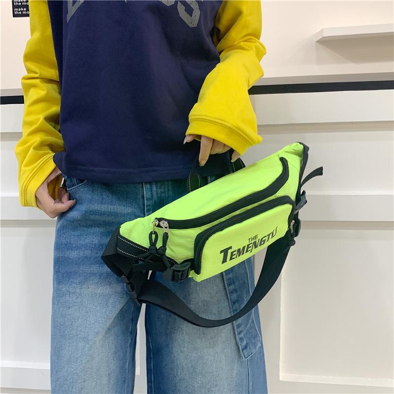 Women's Sport Chest Bag Letter Printed Crossbody Bag