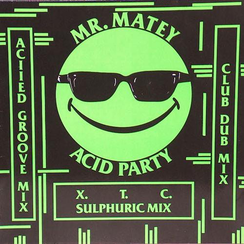 12inch Record MR. MATEY - Acid Party FFR1205 Flim Flam Recor 1989 Germany Dance & Electronica Used