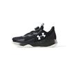 Fabric Mesh Leather Boa Rotating Buckle Comfortable Versatile Kids Running Shoes Unisex Running Shoes Black 2431220