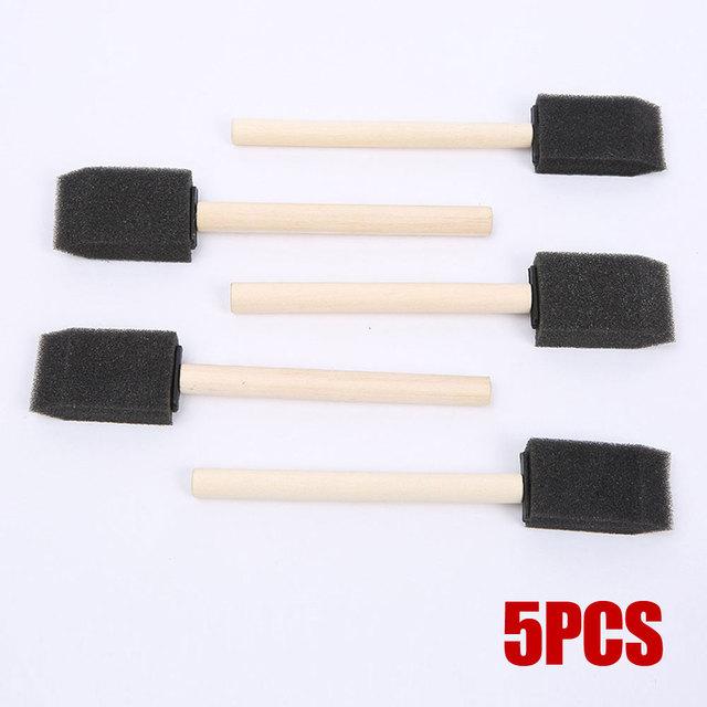 

5 шт./компл. щетка для очистки вентиляционного отверстия автомобильного кондиционера, очиститель решетки автомобиля, щетка для мытья жалюзи, автомобильные аксессуары для стайлинга автомобилей чёрный