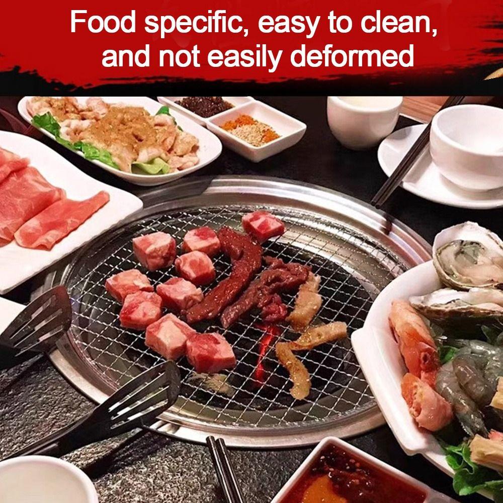 Round Wire Net Iron Roast Grate New BBQ Roasting Rack