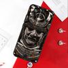 Samurai Mask Warrior Helmet Cover For Xiaomi 15 Ultra 13 14 11T 12T 13T 14T Pro POCO X7 Pro X3 X5 X6 M6 F5 F6 Pro Case