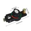 Car Battery Shut Off Button Power Cut Off Disconnect Button Car Parts For 12V/24V System Truck Boat Marine RV Prevention