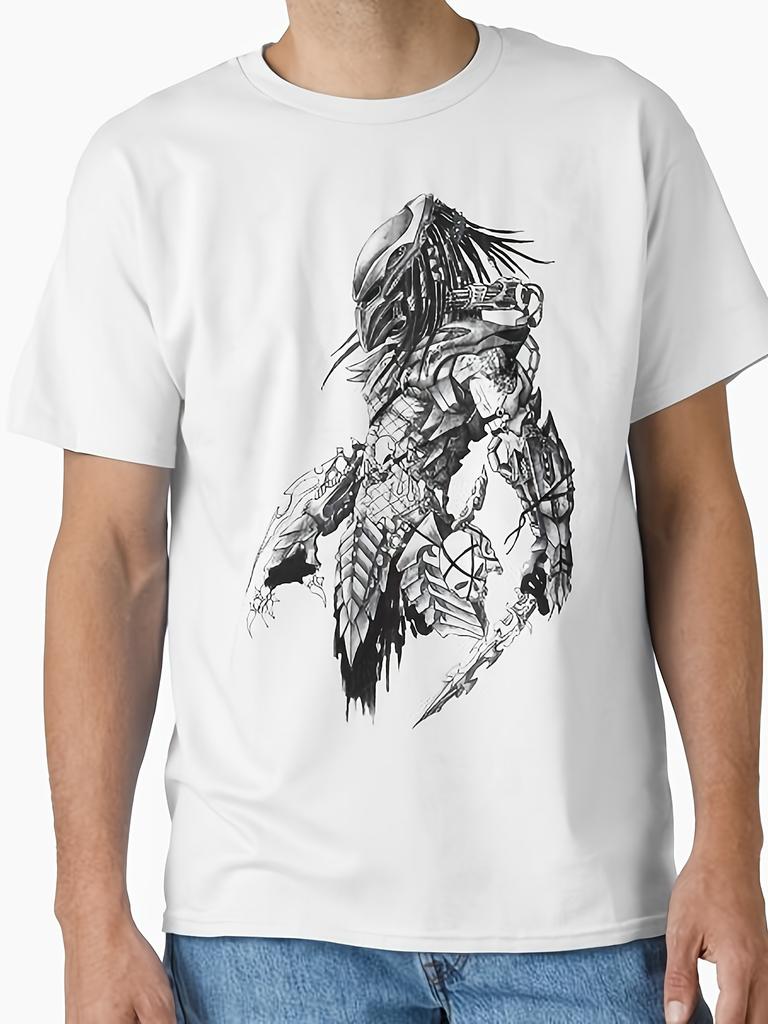 Predator UnisexS Summer Top T Shirt Unisex 2025 Streetwear Unisex Unisex Clothing Vintage