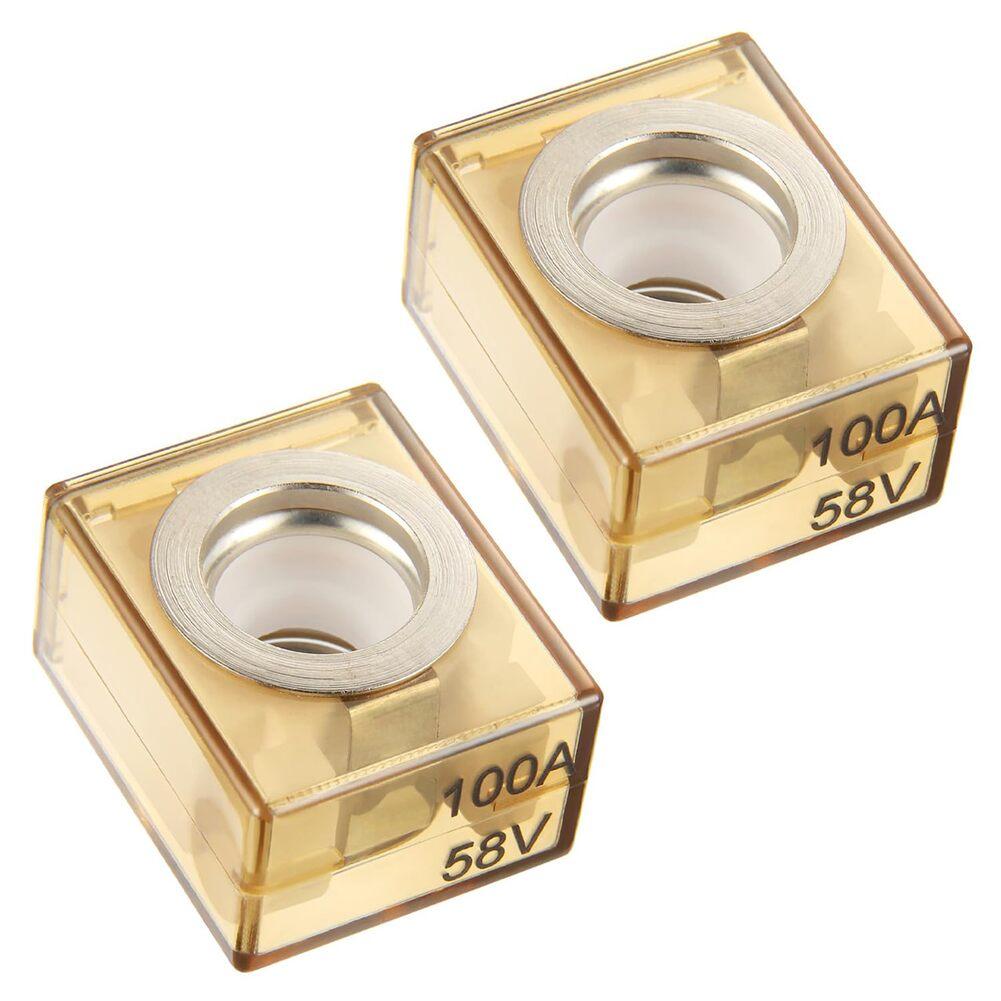 

2Pack For Marine RV Terminal Fuses MRBF with IP66 Waterproof Rating 100 150 200 300 350A for Battery and Circuit Protection 150A