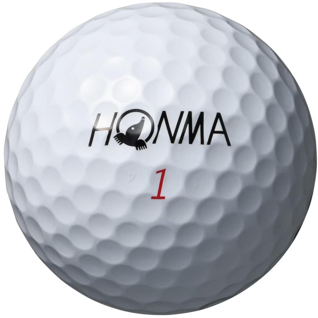 Honma Golf TW-X BT2402 White TOUR WORLD 2024 2 Dozen (24 Balls) with Original Cleaning Sheet Set