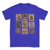 Dungeon Crawler Carl Vintage Stempel T-Shirts Herren Baumwolle Lustige T-Shirts Rundhals T-Shirts Kurzarm Kleidung Übergröße
