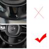 For Volvo S90 XC60 Steering wheel ring XC90 v90 s60 v60 Trim frame Volvo interior modified ABS