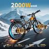 Electric Bike PULUMA PE86 Pro 26 Inch Tires 500W*2 Motor 48V20Ah Battery Torque Sensor 40km/h Max Speed 150km Max Range
