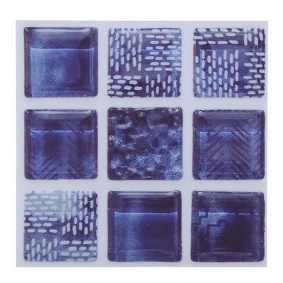 18 stücke Mosaik Fliesen Transfer Aufkleber Bad Küche DIY Hause(10cm * 10cm)(MTS003)