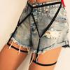Sexy Women Elastic Underwear Beautiful Legs Garters Suspenders Bondage Belt Fashion Decoration Sensual Lingerie Underpants