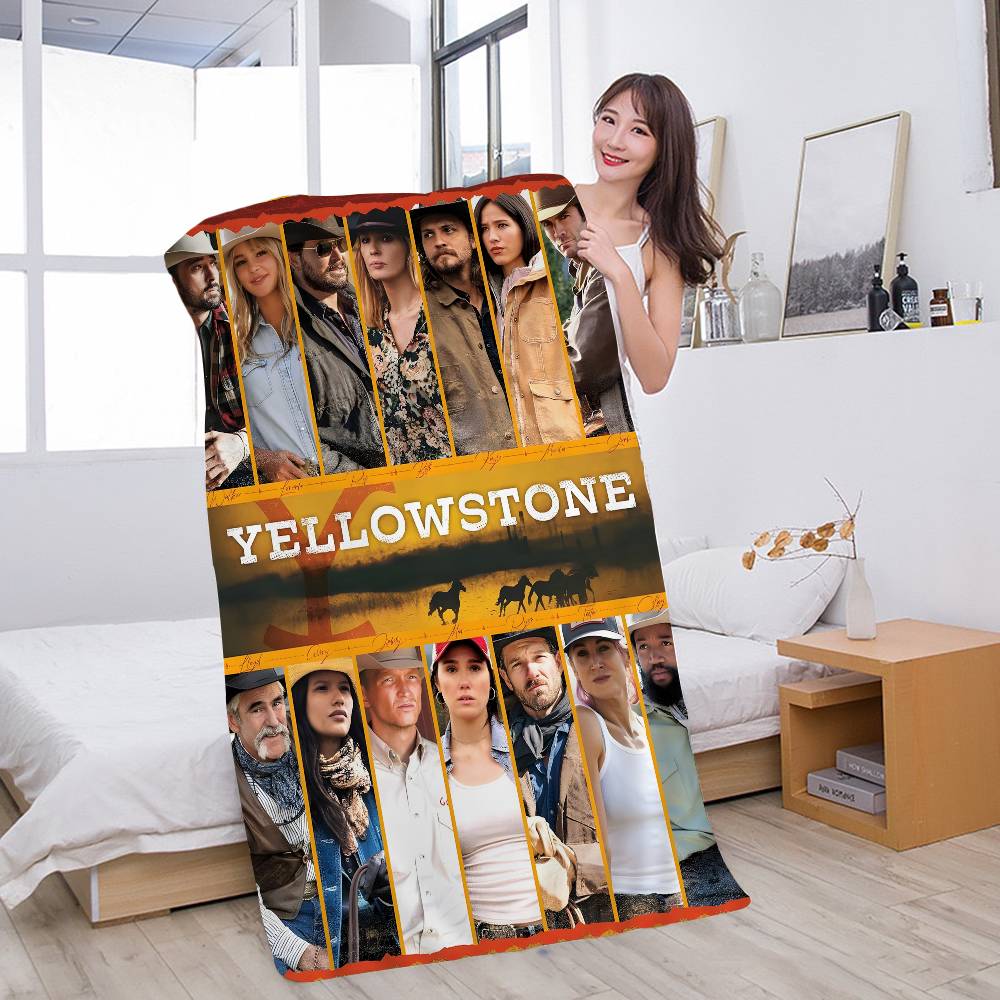 Popular TV Series-Yellowstone Microfiber Beach Towel Absorbent Quick dry Soft Yoga Swimming Resort Mountain Climbing Towel