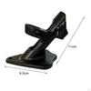Flag Pole Holder Bracket Rust Resistance Heavy Duty Display Base Argent