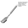 Outdoor Camping Grill Brush with Scraper Long Handle Design Rustproof Heat-Resistant Hard Bristles BBQ Grill Cleaning Brush