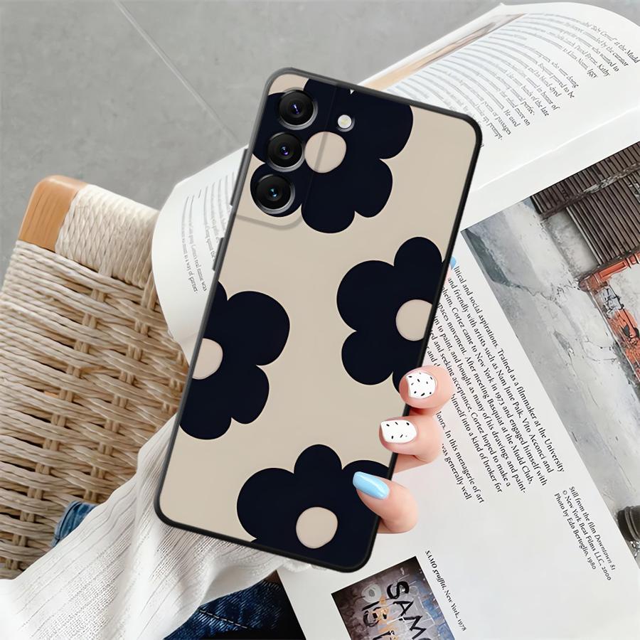 

Simple Pattern Case for Samsung Galaxy A03 A40 A16 A20 A13 A30 A15 A50 A10 A12 A70 A06 A05 A04 Black Soft Phone Cover Galaxy A02s
