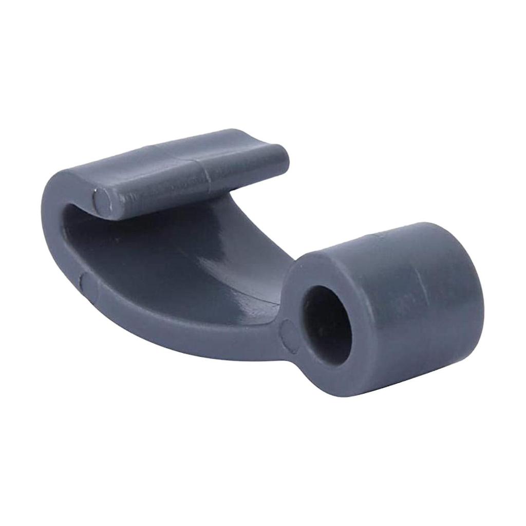 6Pcs Kayak Lashing Hooks J Hooks Fishing Raft Bungee Shock Cords Hooks Grey