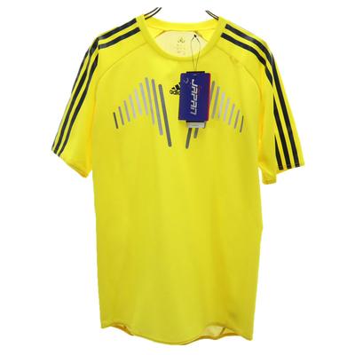 Adidas Unused Short Sleeve Practice Shirt M Yellow Men's Used