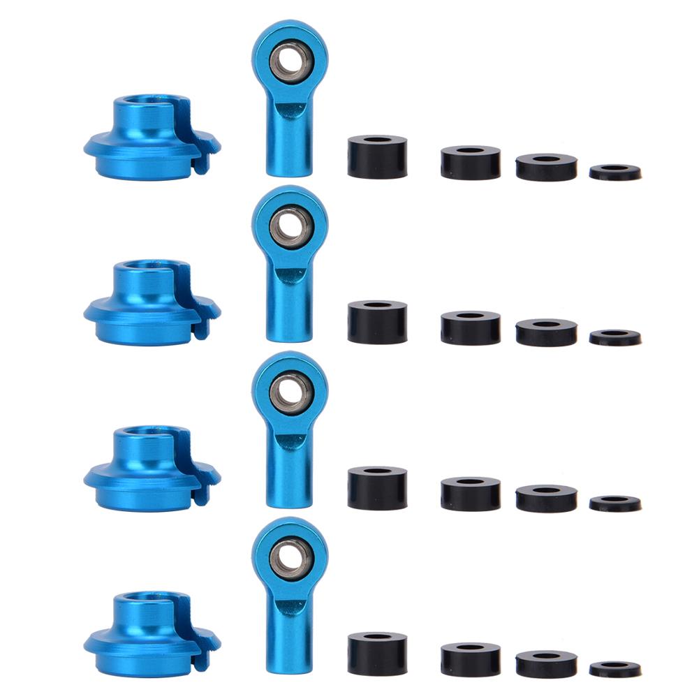 Link Rod End Ball Joint RC Spare Parts Accessory for 1 10 ECX 2 Wheel Drive RC CarBlue ECX1038B