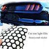 Car Honeycomb Stickers Car Stylish Tail Lights DIY Hollow Protector Decals Auto Rear Lamp Decoration Wrap Film Sticker 48*30cm