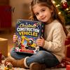 Julegave til Familie Transportmidler Adventskalender 2026 Børn, 24 Dages Jule Nedtællings Sæt Piger med Samleobjekt Akryl Mini