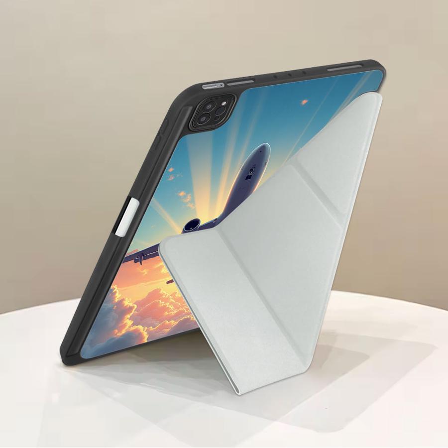 Cloud Peak Jet Tablet Case For iPad Mini 6 7 Pro 2025 Air 4 5 M3 M2 1 2 M4 11inch Pro 11th 10th 9th 8th 7th 12.9inch Holder