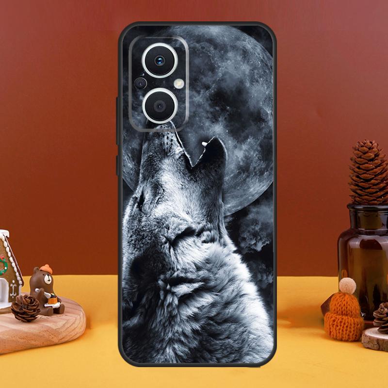 Wolf Howls Art Case For OPPO Reno 10 Pro 11 F 4 5 6 7 8 Lite 4Z 5Z 8T OPPO Find X5 X2 X3 Lite X6 Pro Cover
