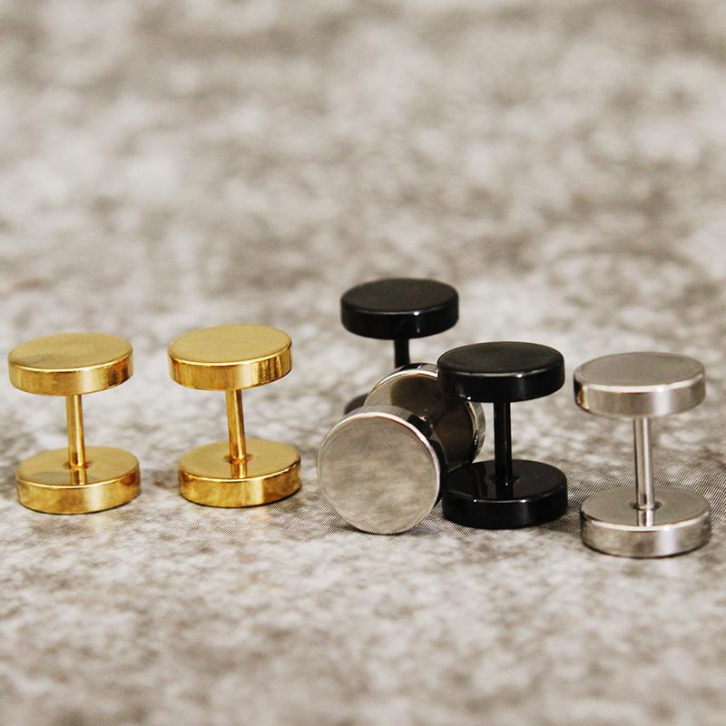 Women Stainless Steel Unique Small Hoop Stud Earrings Men Hoop Earrings Small Fashion Stud Earrings Set