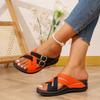 Women's Sandals New Summer Shoes Women Mix Color Wedges Heeled Sandalias  Casual Sandals Summer Slippers Woman Footwear