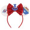 Cartoon Character Mouse Ears Headband Sequins 5" Bow Hairband For Girls Children Festival Party DIY Hair Accessories Gift