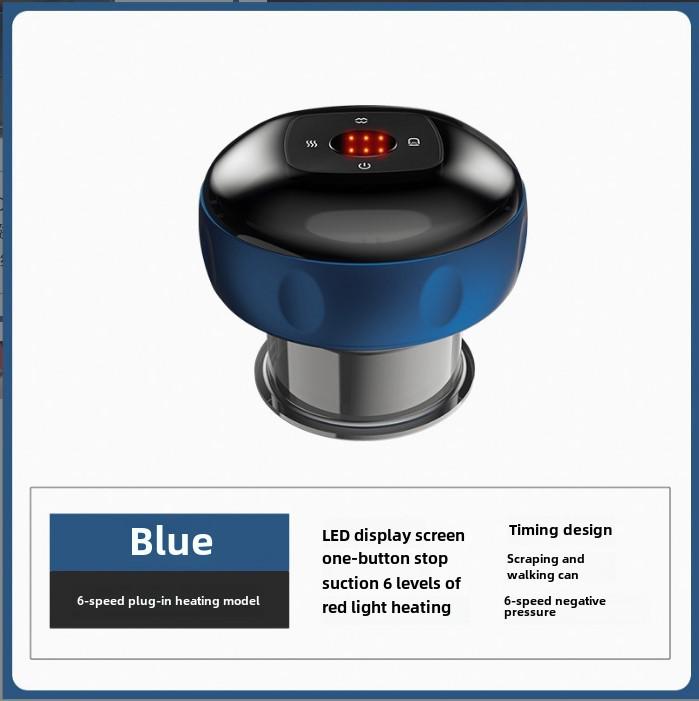 

Умный вакуумный баночный массажер с функцией подогрева и всасывания для домашнего использования Chinese Version