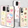 Hello Kitty Lovely Case for Xiaomi Redmi 10A 10C 9C 12C 9A 9i 10 12 9 Prime 9T K40 Pro Black Soft TPU Mobile Phone Bag Cover