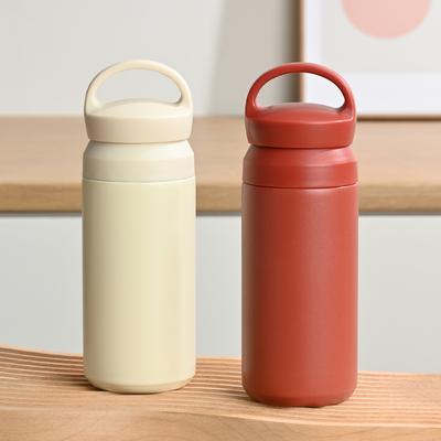 350/500ML Simple Frosted Thermos Tea Cup Portable Stainless Steel Insulated Water Bottle Travel Car Drink Vacuum Cup