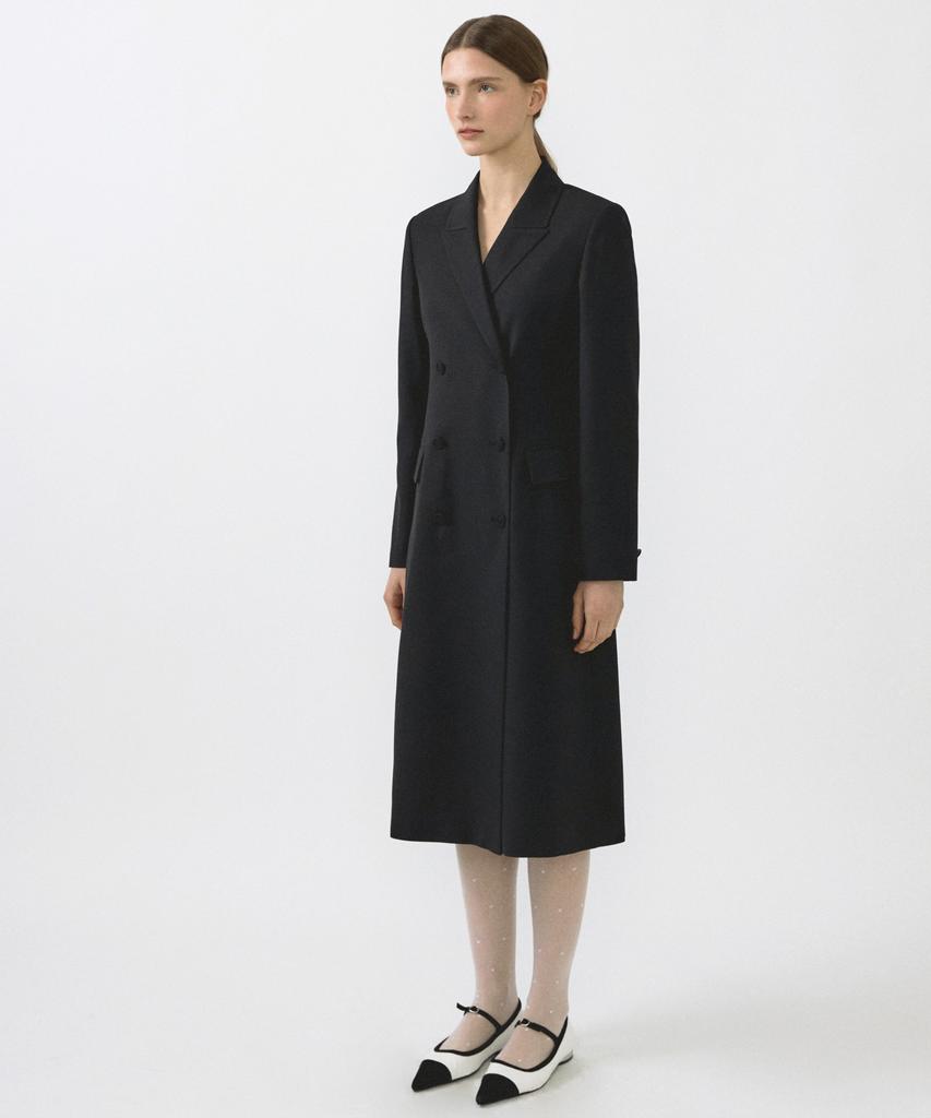 OCTETTE Summer-Wool Tailored Coat_2Color
