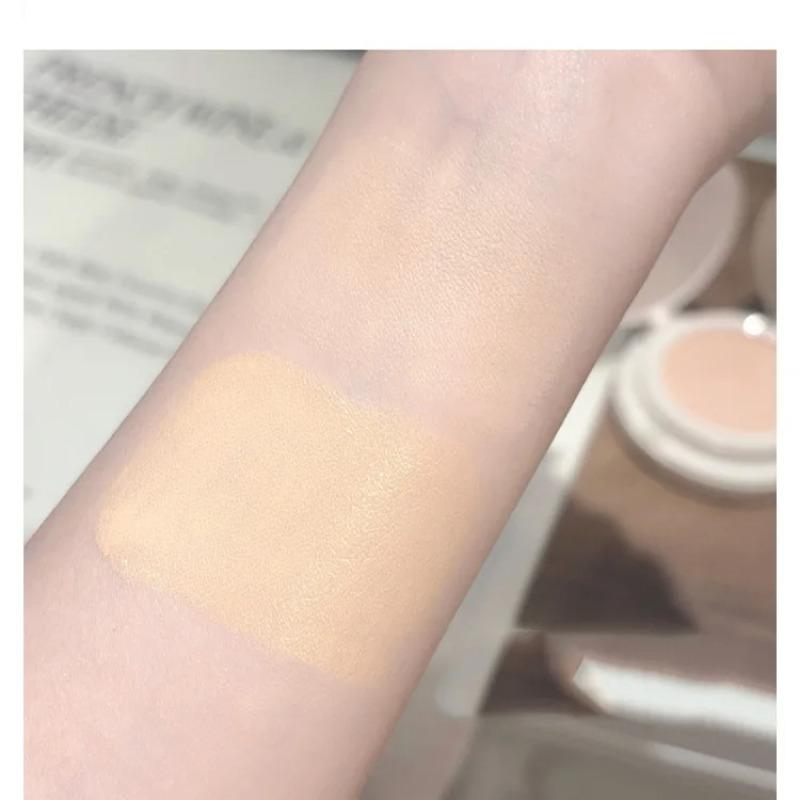 2 in 1 Double Layer Powder Cushion Clear Natural Lasting Brightening Gege Bear Makeup Concealer Loose Powder Cushion Cream