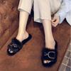 Fashion New Cute Women Autumn Winter Simple Fashion Comfort Loafers Women Casual Elegant Flat Versatile Soft Soled Slippers Slides Women