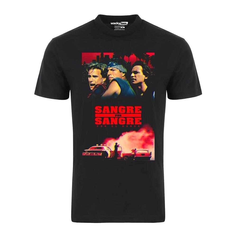 Sangre Por Sangre Blood In Blood Out Vatos Locos Graphic Tee Shirt Unisex T-Shirt XXXL