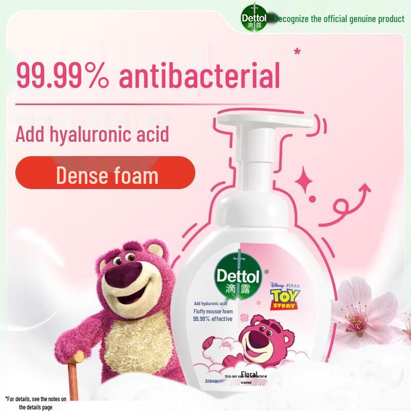 

Dettol Kids Strawberry Bear Foam Hand Wash