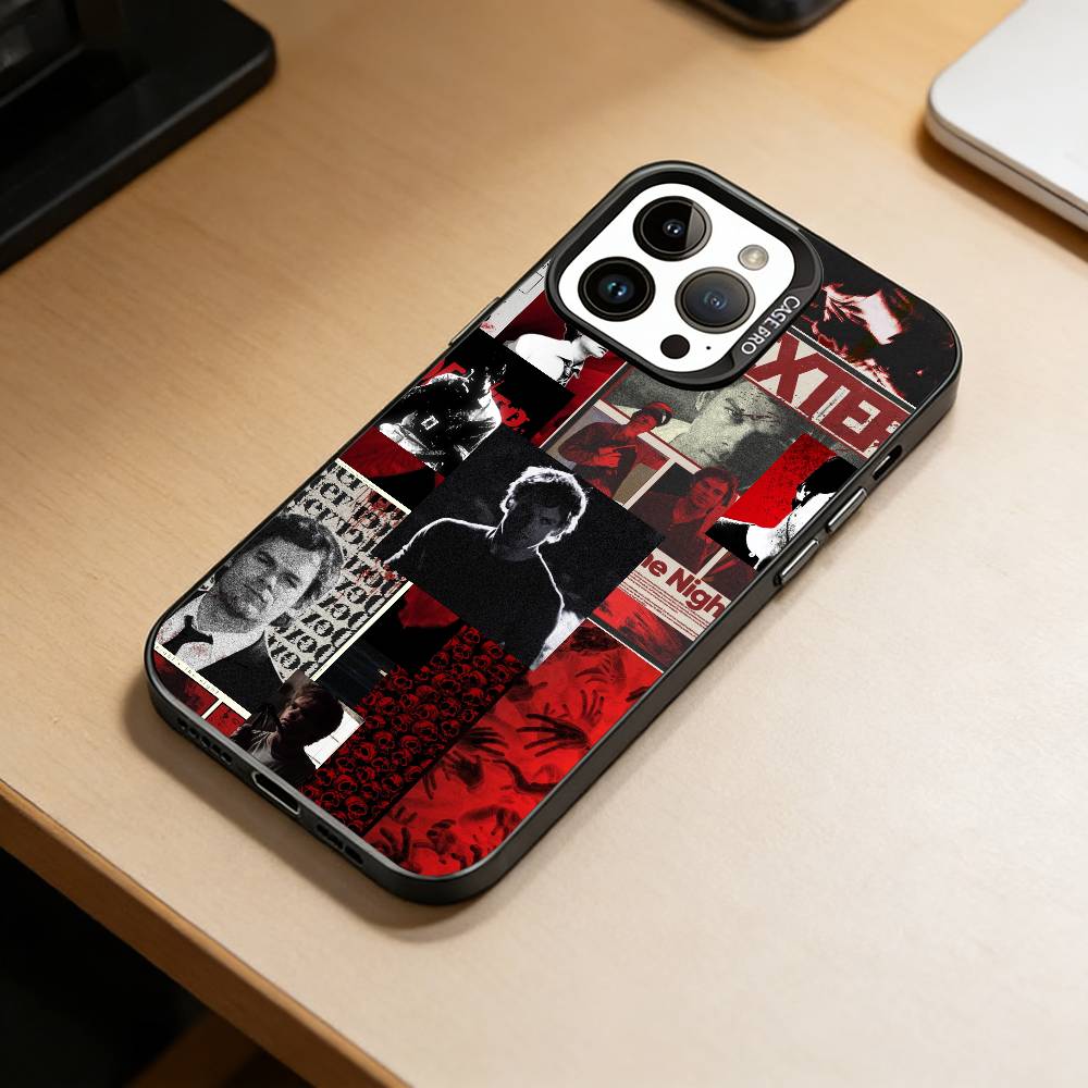 Anti-hero Dexter Morgan Phone Case For iPhone 17,16,15,14,13,12,11 Plus,Pro Max,XS,Colorful Silver Phone case Funda Cover