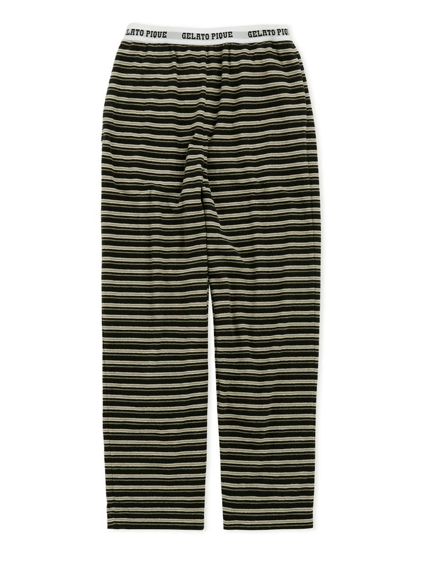 

HOMME Длинные брюки с каймой и каймой PMCP231952 NVY L [Gelato Pique] Мужские
