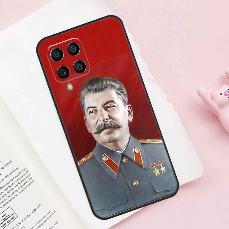 Soviet Union Leader Stalin Case For Samsung Galaxy M51 M55 M35 M15 M56 M36 M16 M06 M13 M33 M53 M12 M32 M52 M14 M34 M54