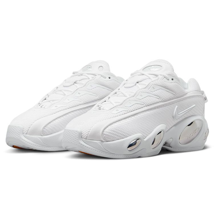 NOCTA X Nike Glide Triple White Unisex Sneakers Chrome University-Gold DM0879-100