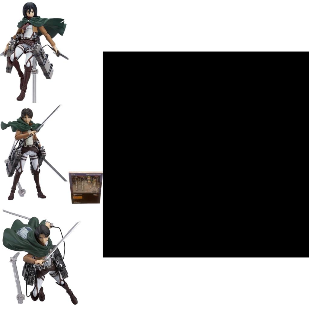 Gorgeous Attack On Titan Figma Levi Ackerman Eren Mikasa Joint Movable Hand Model