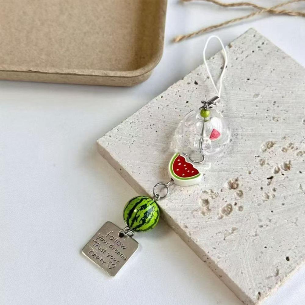 Jellyfish Y2K Jellyfish Mobile Key Chain Sea Shell Fish Phone Charm Keycord Mobile