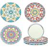Datura Pocket Mirror 3pcs Diamond Painting Mirror Portable DIY Rhinestone Embroidery Mosaic Makeup Mirror Art Craft Set for Girl